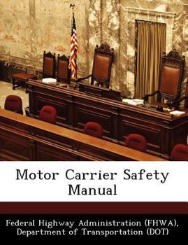 Paperback Motor Carrier Safety Manual Book