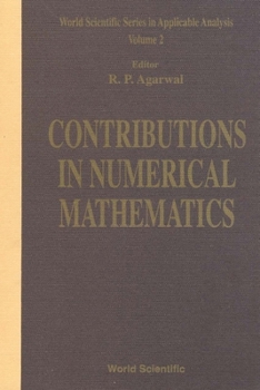 Hardcover Contributions in Numercial Mathematics Book