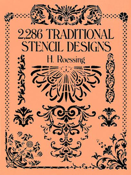 Paperback 2,286 Traditional Stencil Designs Book