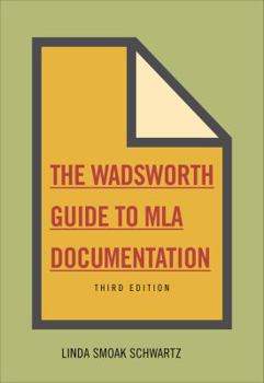 Paperback The Wadsworth Essential Reference Card to the MLA Handbook for Writers of Research Papers Book