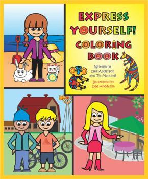 Paperback EXPRESS YOURSELF Coloring Book