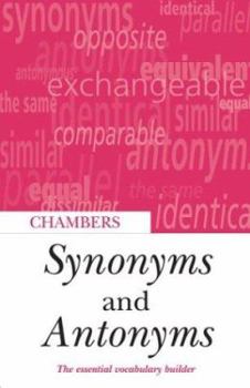 Paperback Chambers Synonyms and Antonyms Book