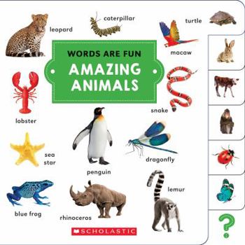 Board book Amazing Animals (Words Are Fun) Book