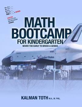 Paperback Math Bootcamp For Kindergarten: Never Too Early To Breed A Genius Book