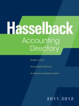 Hardcover Pearson Prentice Hall Accounting Faculty Directory 2011-2012 Book