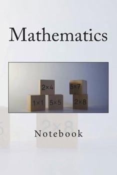 Paperback Mathematics: Notebook Book