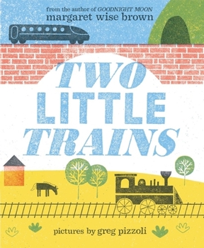 Hardcover Two Little Trains Book