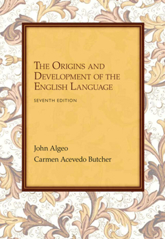 Paperback Workbook: Problems for Algeo/Butcher's the Origins and Development of the English Language, 7th Book
