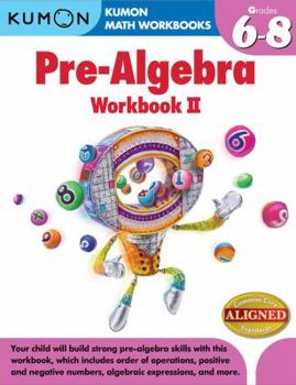 Paperback Pre-Algebra Workbook II, Grades 6-8 Book