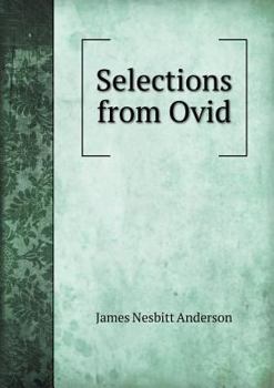 Paperback Selections from Ovid Book