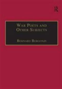 Hardcover War Poets and Other Subjects Book
