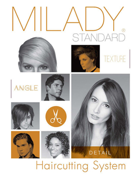 Spiral-bound Milady Standard Haircutting System, Spiral Bound Version Book