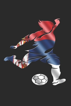 SERBIA NOTEBOOK: Serbia Notebook | college book | diary | journal | booklet | memo | composition book | 120 sheets - Dot Grid paper 6x9 inch