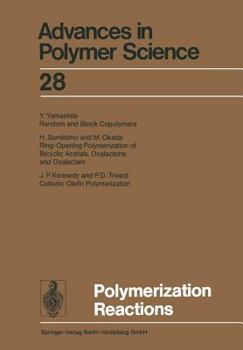 Paperback Polymerization Reactions Book