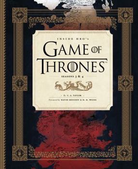 Hardcover Inside Hbo's Game of Thrones: Seasons 3 & 4 Book