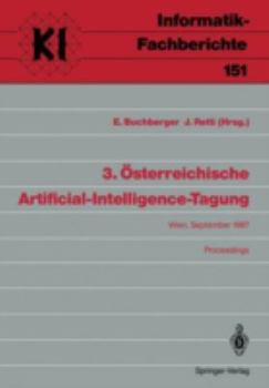 Paperback 3. Österreichische Artificial-Intelligence-Tagung: Wien, 22-25. September 1987 [German] Book