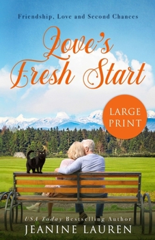 Paperback Love's Fresh Start: A Novella (Large Print Edition) Book