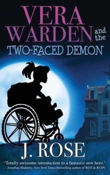 Hardcover Vera Warden and the Two-Faced Demon [Large Print] Book