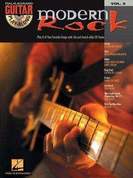 Paperback Modern Rock Guitar Play-Along Book