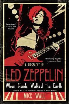 Paperback When Giants Walked the Earth: A Biography of Led Zeppelin Book