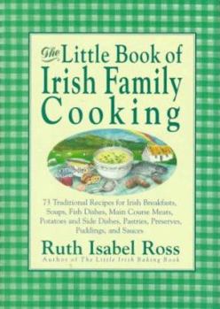 Hardcover The Little Book of Irish Family Cooking Book