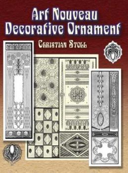 Paperback Art Nouveau Decorative Ornament Book