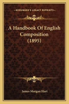 Paperback A Handbook Of English Composition (1895) Book