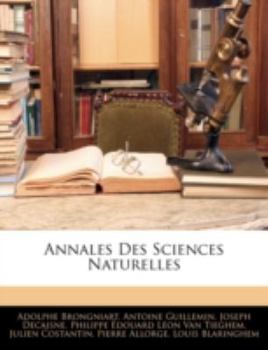 Paperback Annales Des Sciences Naturelles [French] Book