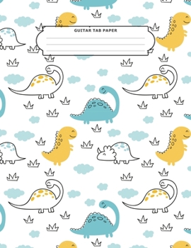 Guitar Tab Paper: Blank Guitar Tablature Manuscript Paper Lyric Lines and Chord Boxes , Standard Notebook, Staff Sheets Pad, Music Journal for Guitar ... Composition Book, Songbooks for Beginners