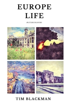 Hardcover Europe Life Watercolours Book