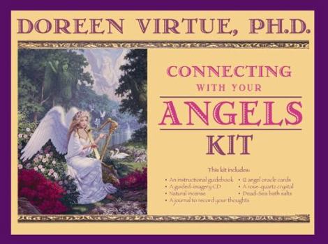 Hardcover Connecting With Your Angels Book