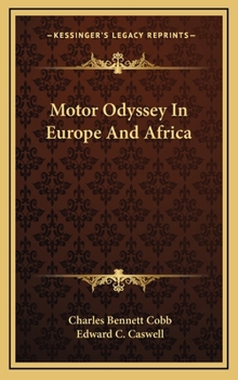 Hardcover Motor Odyssey In Europe And Africa Book