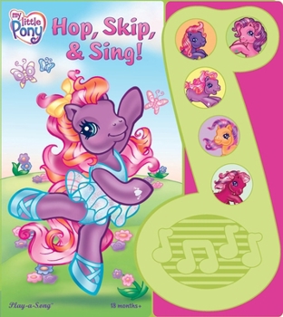 Hardcover Little Music Note My Little Pony Book