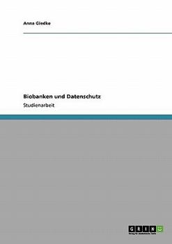 Paperback Biobanken und Datenschutz [German] Book