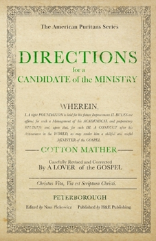 Paperback Directions for a Candidate of the Ministry Book