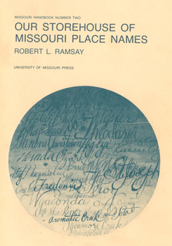 Paperback Our Storehouse of Missouri Place Names Book