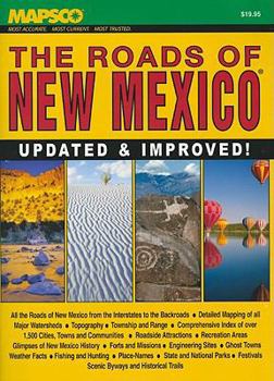 Paperback MAPSCO the Roads of New Mexico Book
