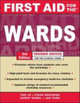 Paperback First Aid for the Wards Book