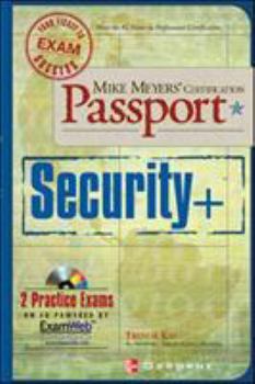 Paperback Mike Meyers' Certification Passport Security + [With CDROM] Book