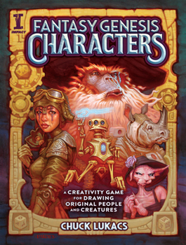 Paperback Fantasy Genesis Characters: A Creativity Game for Drawing Original People and Creatures Book