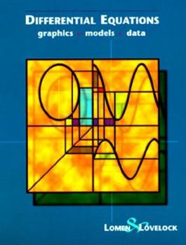 Paperback Differential Equations: Graphics, Models, Data Book