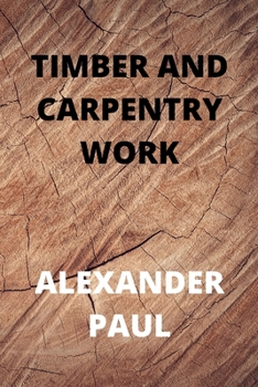 Paperback Timber and Carpentry Work Book