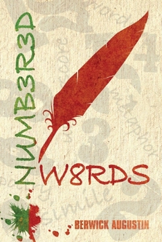 Paperback Numbered Words Book