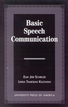 Paperback Basic Speech Communication Book