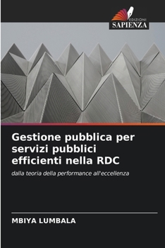 Paperback Gestione pubblica per servizi pubblici efficienti nella RDC [Italian] Book