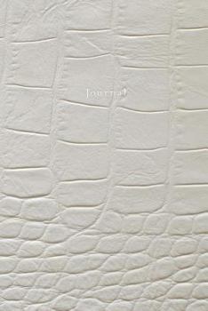 Journal: 120 Blank Lined Pages, 6x9 College Ruled Notebooks and Journals, White Crocodile Leather style paperback | Designer Journal, Diary, Notebook ... and Elegant Designer Notebooks and Journals)