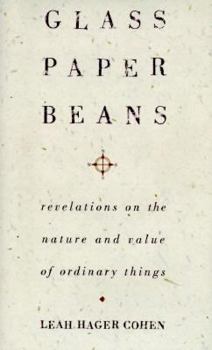 Hardcover Glass, Paper, Beans Book