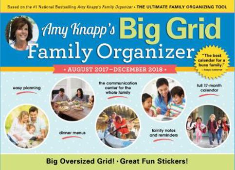 Calendar Amy Knapp Big Grid 2018 Calendar Book
