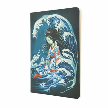 Misc. Empress Jingu A5 Lined Cahier Notebook, 80pg, 100gsm by Paperblanks (Esprit de Lacombe) Book