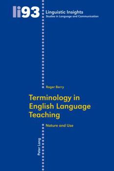 Paperback Terminology in English Language Teaching: Nature and Use Book